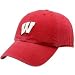 Twins Enterprise Wisconsin Badgers Cardinal Franchise Fitted Hat