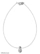 Choker, 'Tropical Pineapple' 15" L Choker, 'Tropical Pineapple' 15" L
