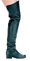 Men's 125-Tyler 1" Heel Pig Leather Thigh High Boots. (Mens Sizes)
