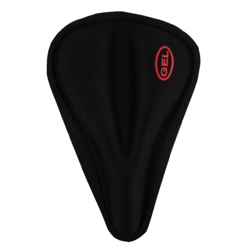 Thick Soft Gel Bike Bicycle Saddle Seat Cover Pad Cushion Trip New Black Dr