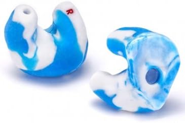 Custom Made Swim Plugs - Professional Quality (PINK/WHITE)