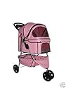 3 Wheel Dog Stroller - Pink
