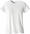 ECOnscious Women's 100% Organic Cotton Short Sleeve Tee (White, Small)