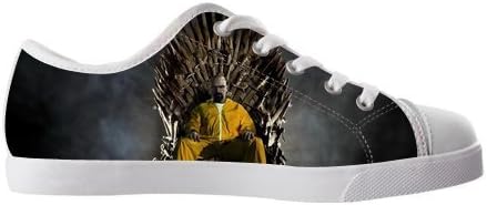 REPTILE Hot Breaking Bad Cool Boy's Lace-up Sneaker Canvas Shoes US5