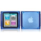 Apple iPod Nano 6 6th Generation Funky Blue Gel Case Cover From Keep Talking iPod Nano 6G Accessories, Cases, Covers and Skins
