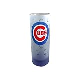Chicago Cubs Etched Glass Shooter Glass