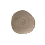 Sasaki Spa Taupe Bread Plate