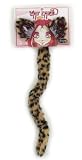 Cat Ears and Tail Cheetah Fur