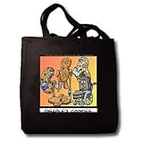 Londons Times Funny Computer Cartoons - DISABLED COOKIES - Tote Bags