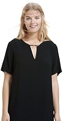 Plus Size V-neck Shift Metallic/Polyester/Viscose Short Sleeves Applique Mini Dress 