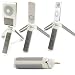 TeckNet iPod Portable Folding Speaker FOR IPOD VIDEO, CLASSIC, TOUCH, IPHONE NANO (1ST, 2ND, 3RD GENERATION), MINI, SHUFFLE PLUS ALL OTHER MP3 AND MP4 PLAYERS