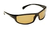 Mens Retro Designer Sports Sunglasses with offical Polarized Lens - Brown Lens