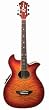 B.C. Rich Eagle Acoustic Guitar - Transparent Amberburst