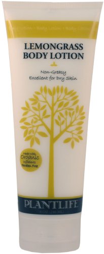 Lemongrass Body Lotion (8 oz) Made with organic ingredients & 100% pure essential oils