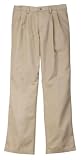 NEW Port Authority - Classic Pleated Chino Khaki-30x32