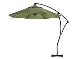 California Umbrella 9' Deluxe Cantilever Market Umbrella