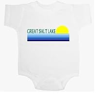 Great Salt Lake Sunset Baby Ultrasoft Onesie