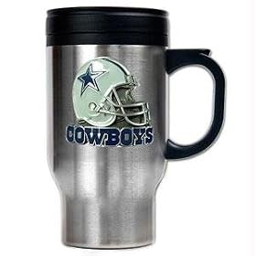 Great American Dallas Cowboys Helmet Logo Stainless Steel Travel Mug