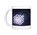 Platinum crystal, molecular model Photo Mugs