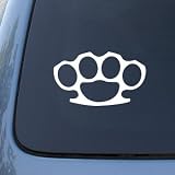 Brass Knuckles - UFC Fighting Nuckles - Car, Truck, Notebook, Vinyl Decal Sticker...