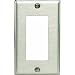 Leviton 8440140 Stainless Steel Wall Plate