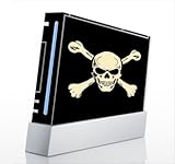 Jolly Roger Crossbone Skin for Nintendo Wii Console