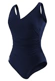 Speedo Endurance+ Side Shirred Contourback Plus Size Female
