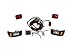 Premium Street Legal Club Car DS Golf Cart Light Kit 93-08