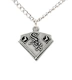 Chicago White Sox Chain Necklace & Enameled Pewter Pendant - MLB Baseball Fan Shop Sports Team Merchandise