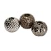 IMAX Ephron Sphere Shaped Tea Light Holders-Set Of 3 Ceramic Highlighted