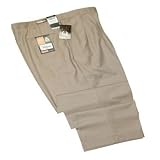 Haggar Big Men's Comfort Luxe Flex Waist Pleated Dress Pant