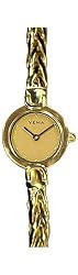 YEMA by Seiko of France Women's Gold-tone Round Faced Watch. Model: YM702