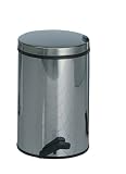 Wesco 117 224-41 Tretabfallsammler Softer, 14 Liter, Einsatz, Edelstahl