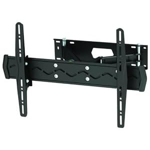 Tilt and Swivel Adjustable Dual Arm Slim WALL MOUNT for LCD Plasma LED TV HDTV (VESA up to 600x400 46-60 inch screen)