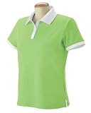 Devon & Jones Pink Stretch Jersey Tennis Polo. DP310W