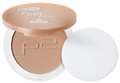 P2 Feel Good Mineral Compact Powder Puder, 030 beige desert, 9 g