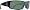 Von Zipper Men's Kickstand Polarized Sunglasses,Black Gloss Frame/Green Chrome Glass Polar Lens,one size