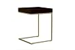 Baxton Studio Quarantino Oak End Table, Black