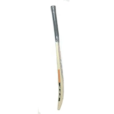 NB Popular willow cricket Bat (Orange/Black) (Black Grip)