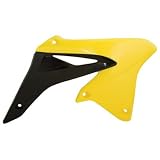 Polisport Radiator Scoops RM Yellow Black SUZUKI RMZ250 by Polisport