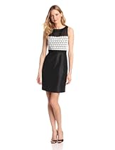 Hot Sale Taylor Dresses Women's Lace Top Sheath, Black, 12