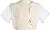 Girl's Sheer Organza Bolero Special Occasion Holiday Pageant Communion Jacket (5-14)