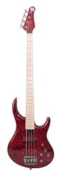 MTD Kingston "The Z" Bass Guitar (4 String, Maple/Transparent Cherry)