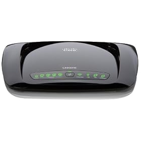 Linksys by Cisco WAG320N Wireless N Gigabit Dual Band Modem Router (for ADSL / telephone line connections i.e BT Broadband)