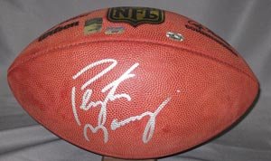 Peyton Manning Signed Official NFL Football