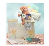 Baby Time Capsule - Teal/Yellow