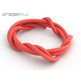 12 AWG Silicone Wire 2 feet of Red by Maxx