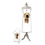 Hana Deka Puppy Apron & Oven Glove Mitt Set