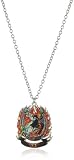 Ed Hardy Horse Shoe Fire Base Metal Cubic Zirconia Necklace, 24