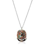 Ed Hardy Horse Zirconia Necklace